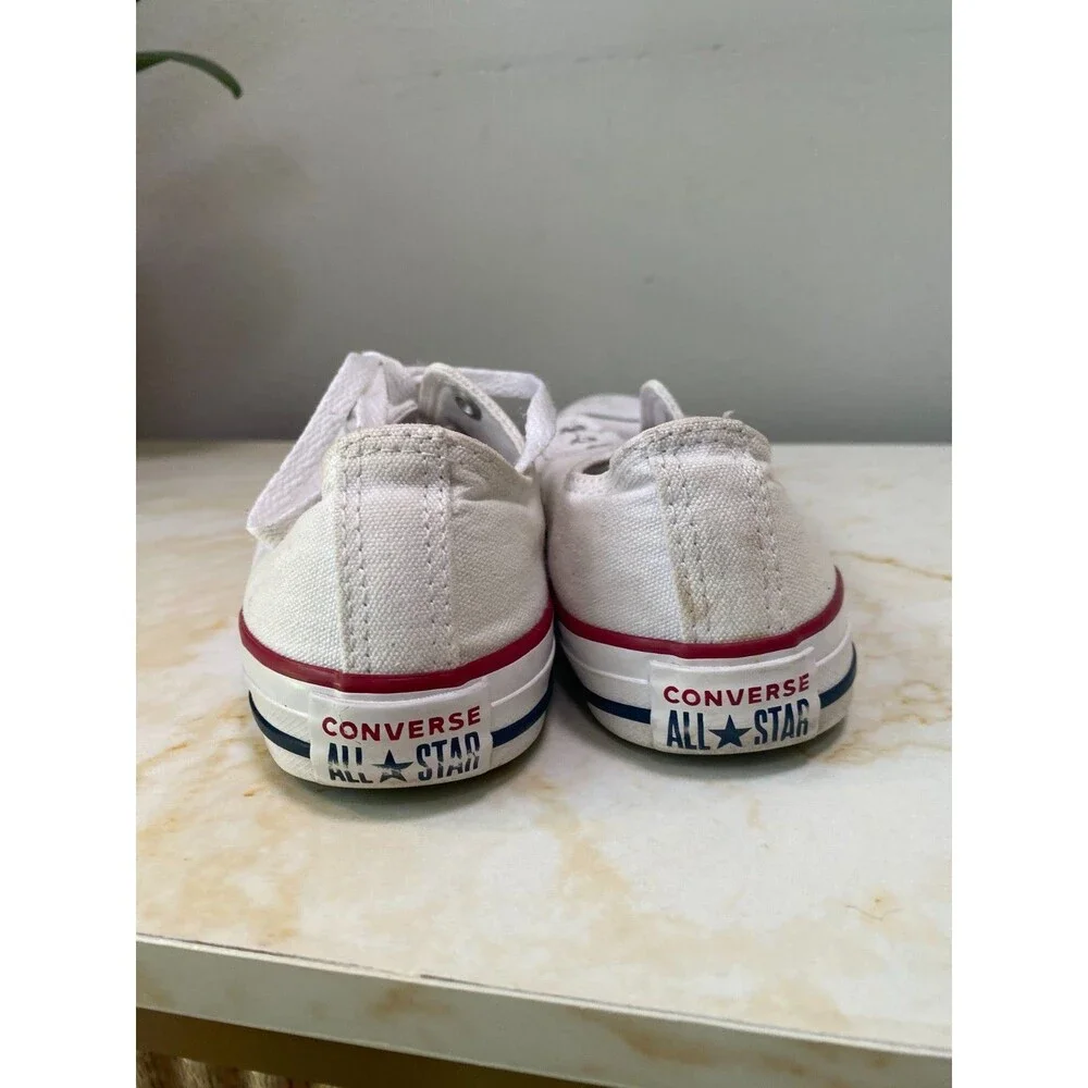 Converse Unisex Wids Chuck Taylor All Star White low top Size 3